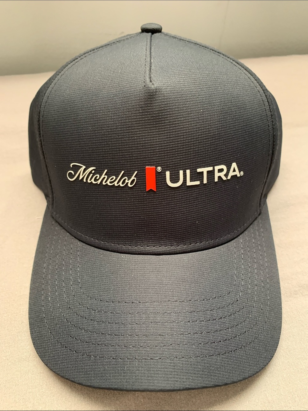 🆕 - Dark Blue Michelob Ultra Snapback Sports Cap with Curved Bill